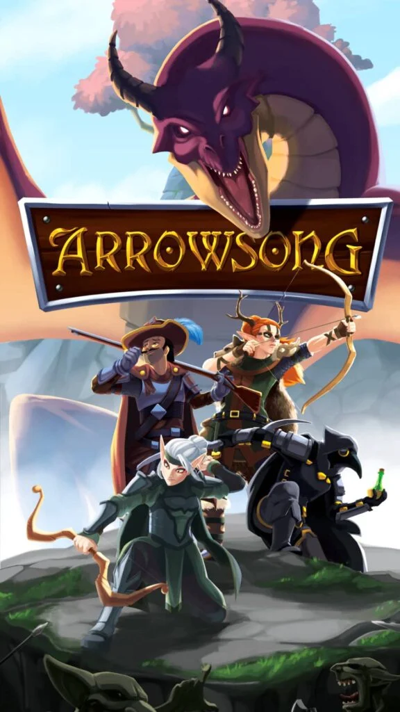 Locandina verticale del gioco d'avventura VR Arrowsong