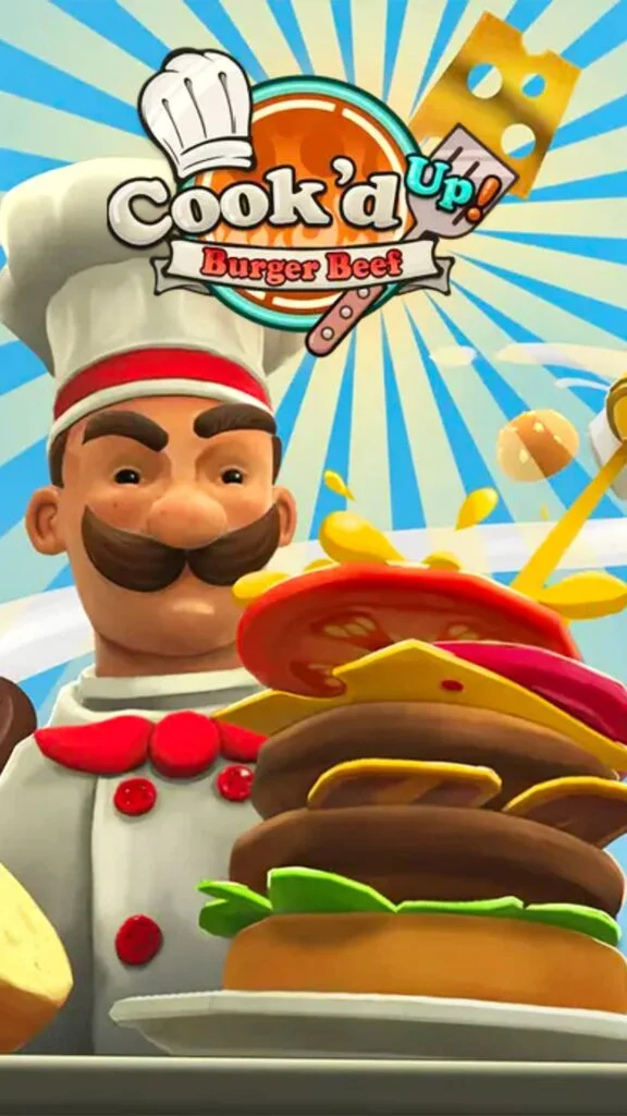 Locandina verticale del gioco cooperativo VR Cook'Up