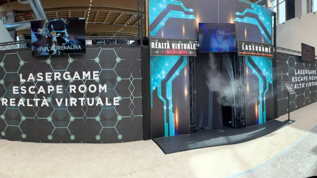 VRC approda ad Arese: al Centro Commerciale Il Centro arriva Space Time, la nuova frontiera dell’intrattenimento immersivo