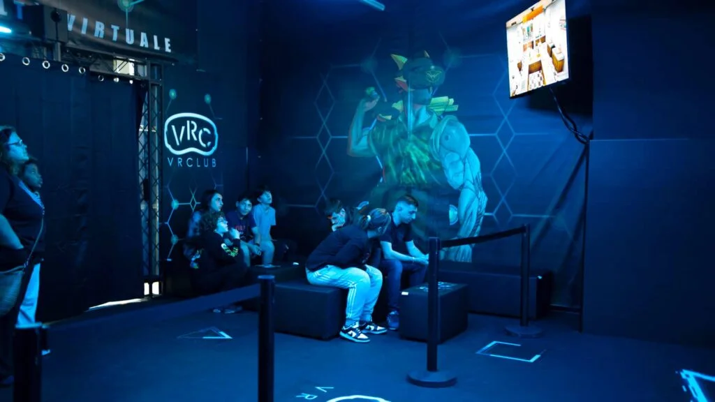 Sala d'attesa VR Club