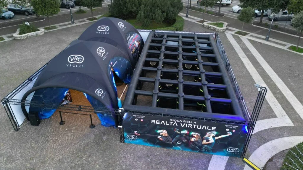 Visuale dall'Alto del Virtual Village Campobasso