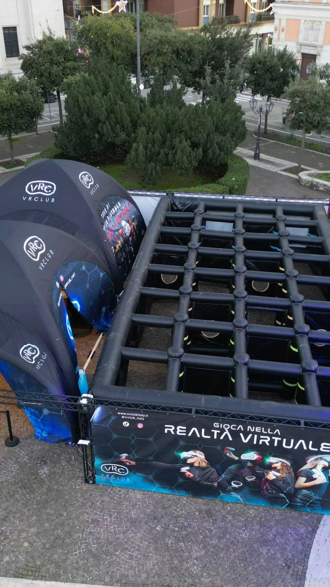 Visuale dall'Alto del Virtual Village Campobasso